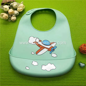 Wholesale Waterproof Wearable Soft Silicone baby bibs